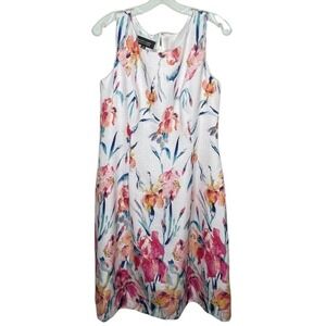 Black Label by Evan Picone Floral Dress